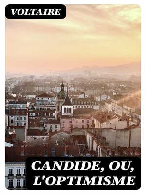 cover image of Candide, ou, L'optimisme